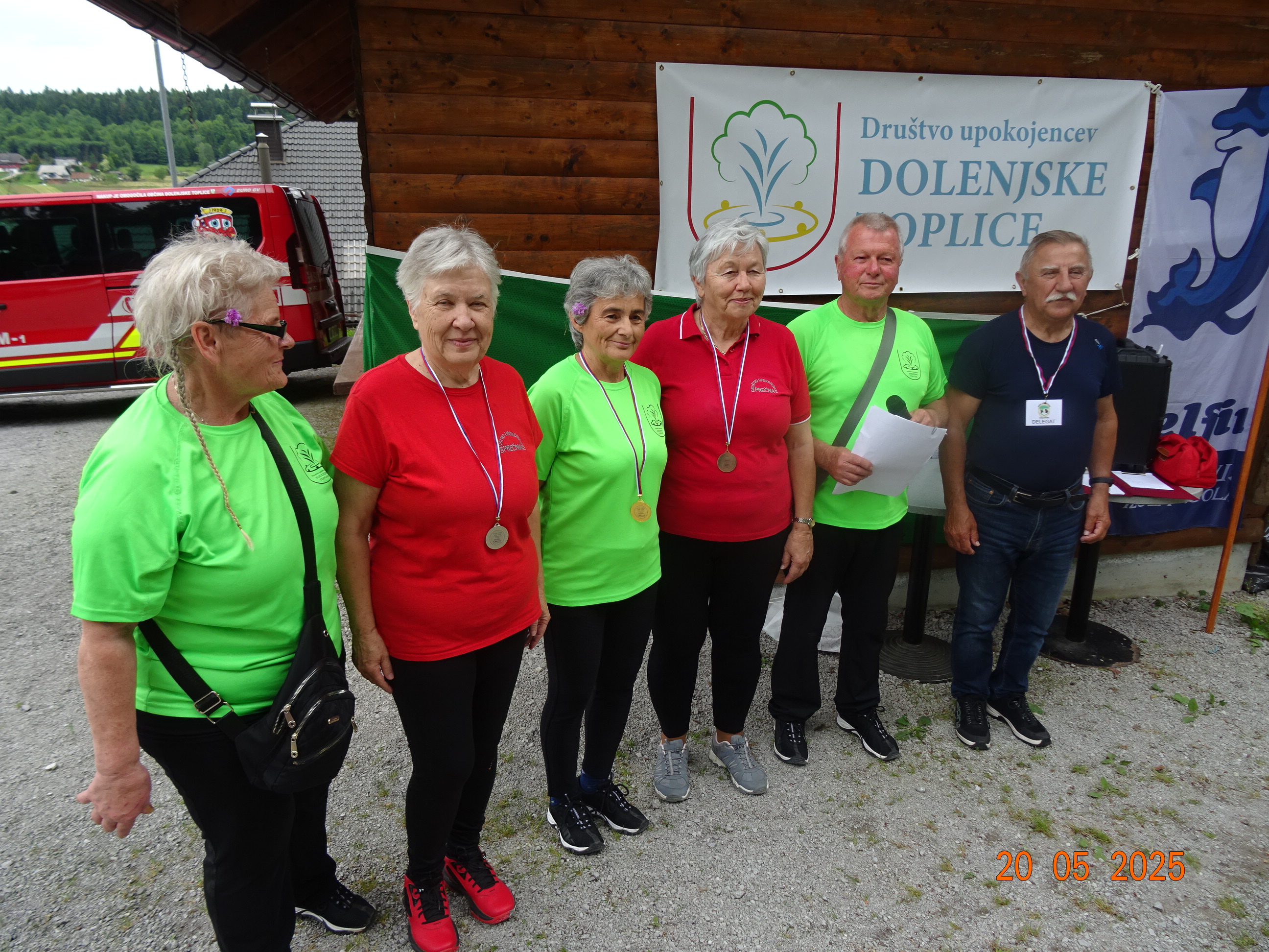Društvo upokojencev Prečna zmagovalec 49. pokrajinskih  Športnih iger upokojencev