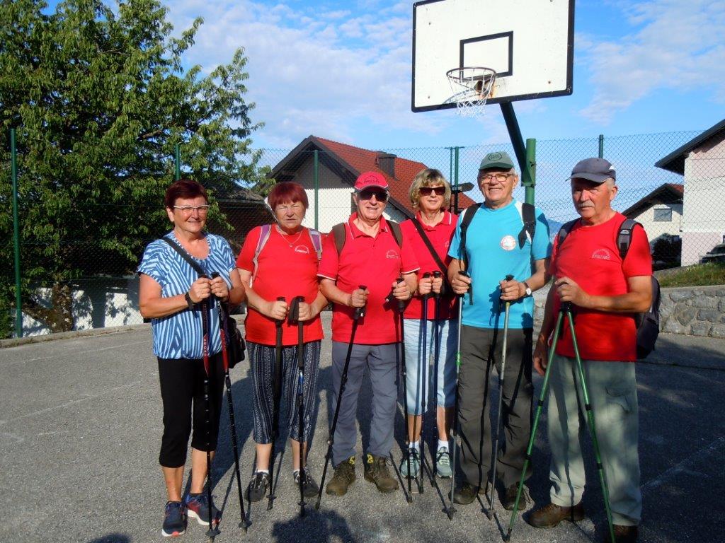 Julijski pohod Spoznavajmo Dolenjsko v organizaciji DU Podgrad