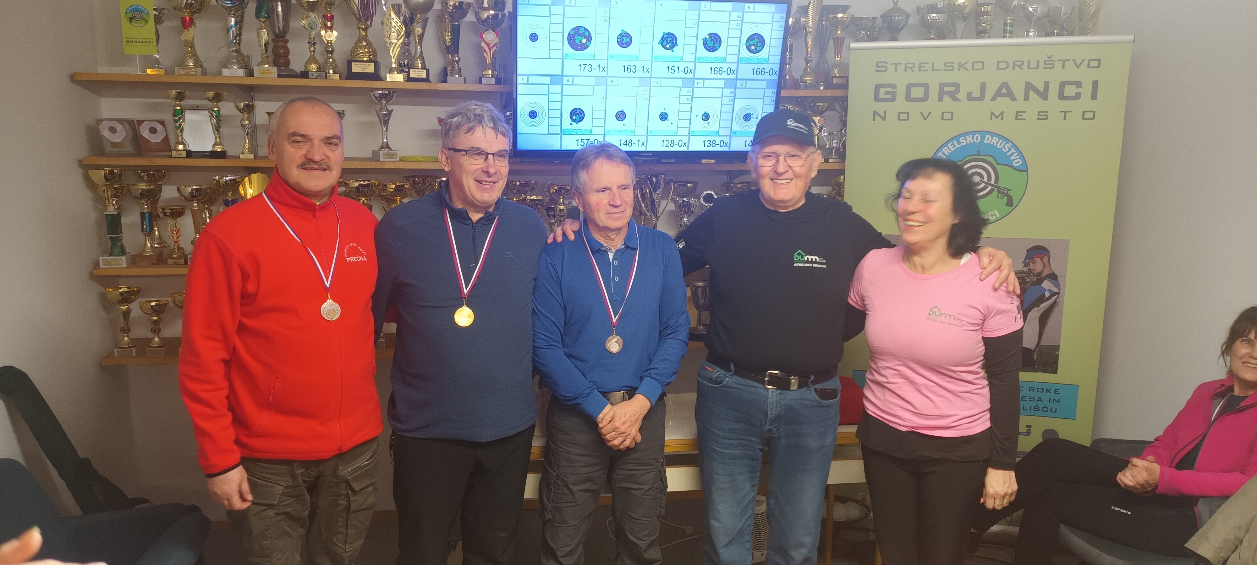 Strelska tekma v organizaciji DU Novo mesto