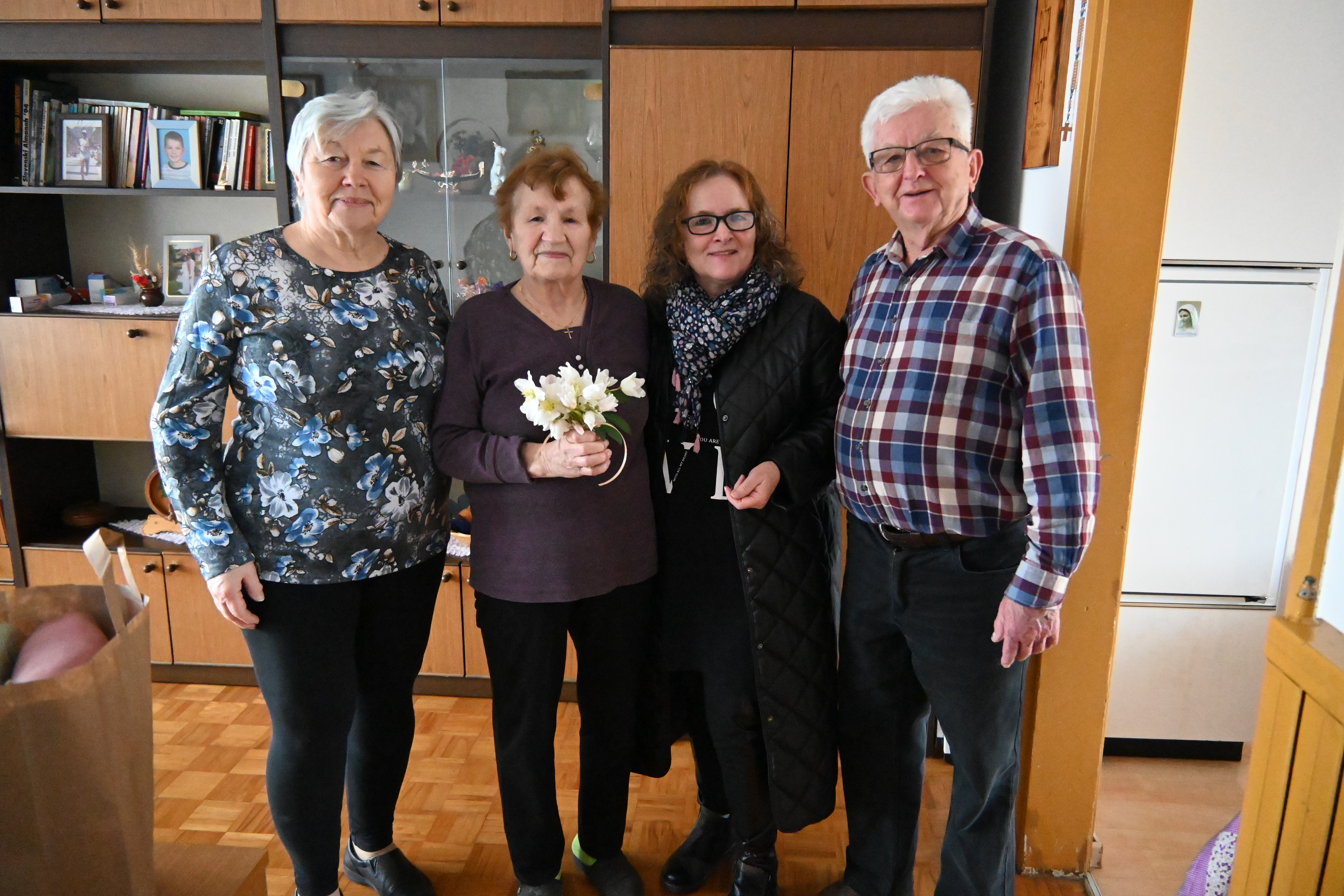 Jožica Kobe praznovala 80. rojstni dan.