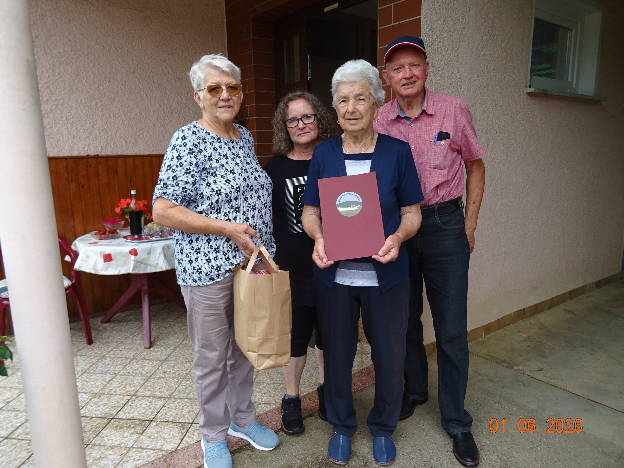 Ana Klobučar praznovala 90. rojstni dan.